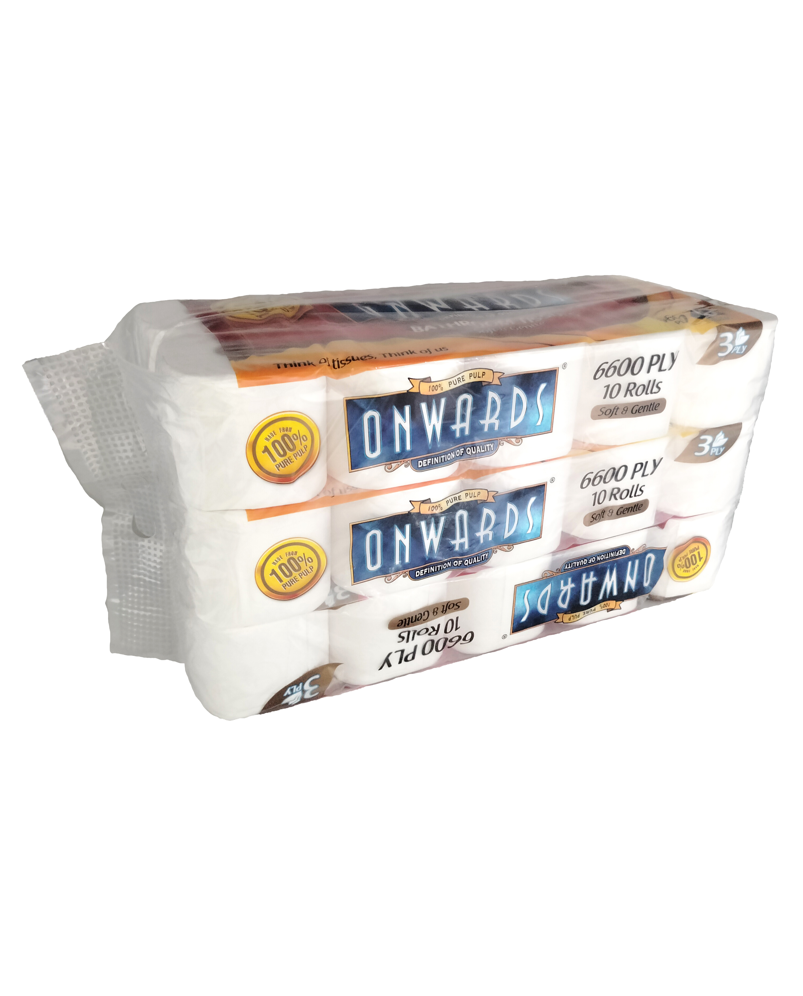 Onwards - Bathroom Tissue 30 Rolls x 6600 Ply